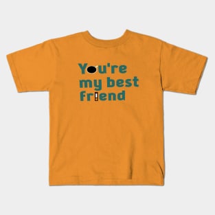 Quote artwork design Kids T-Shirt